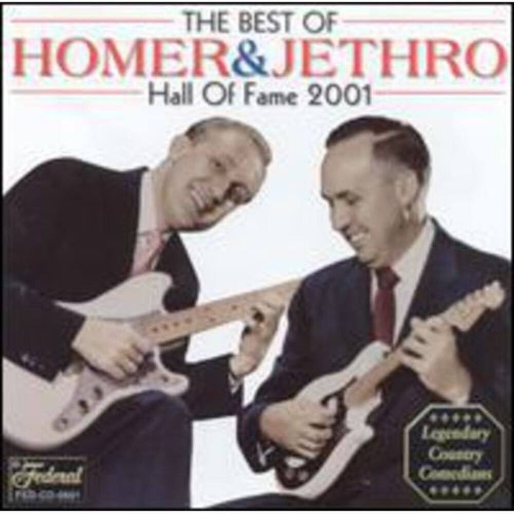Homer & Jethro - The Best Of: Hall Of Fame 2001   CD